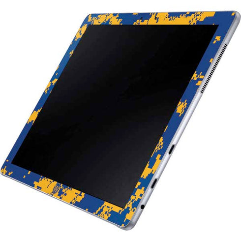 NBA Golden State Warriors Digi Camo Galaxy Book 12in Skin